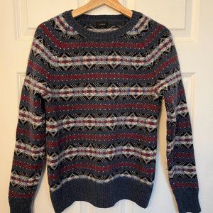 J.Crew Fair Isle Wool Sweater